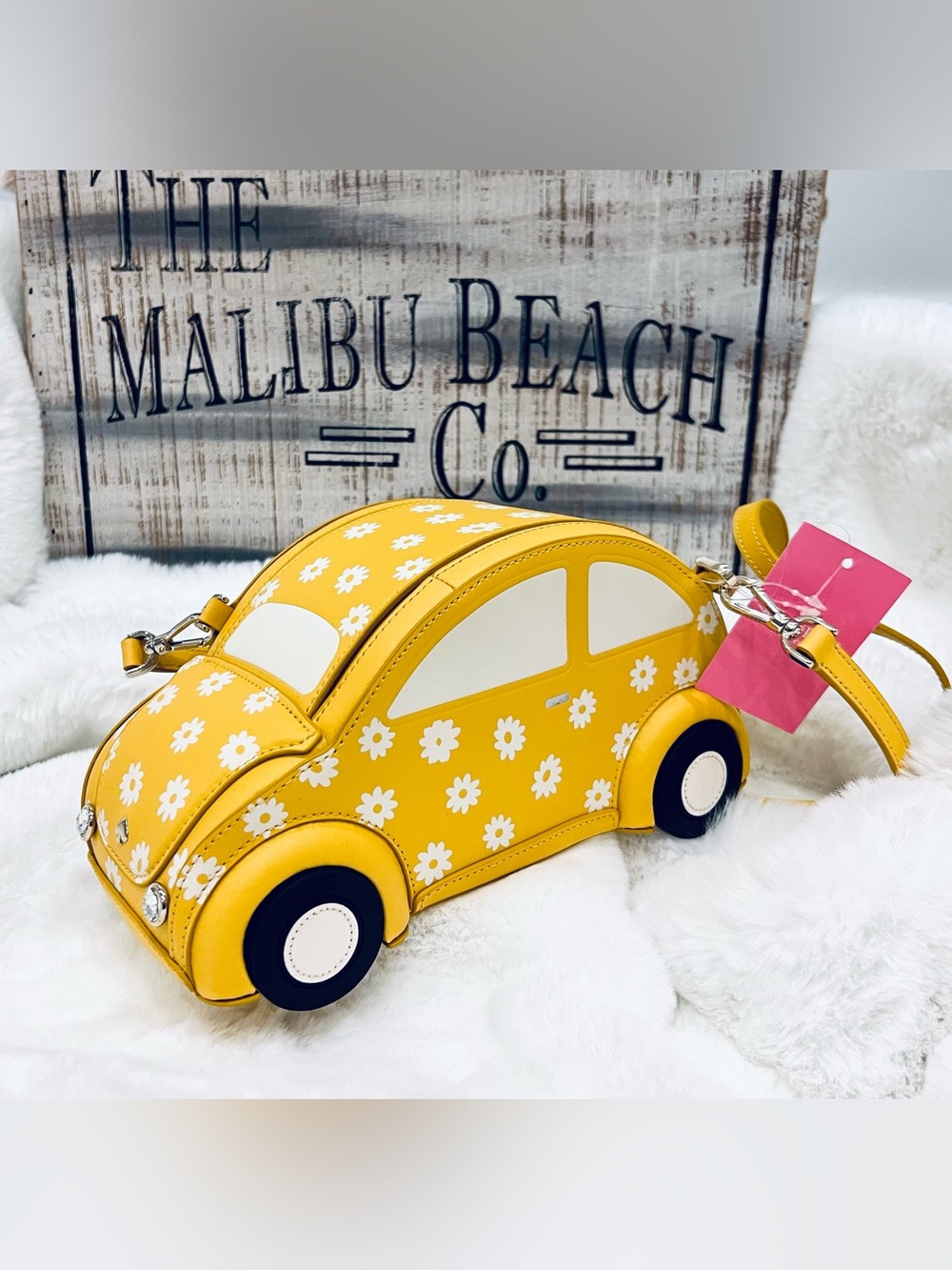 Kate Spade Car Crossbody bag 3D beep VW look Novelty limited collectible NWT